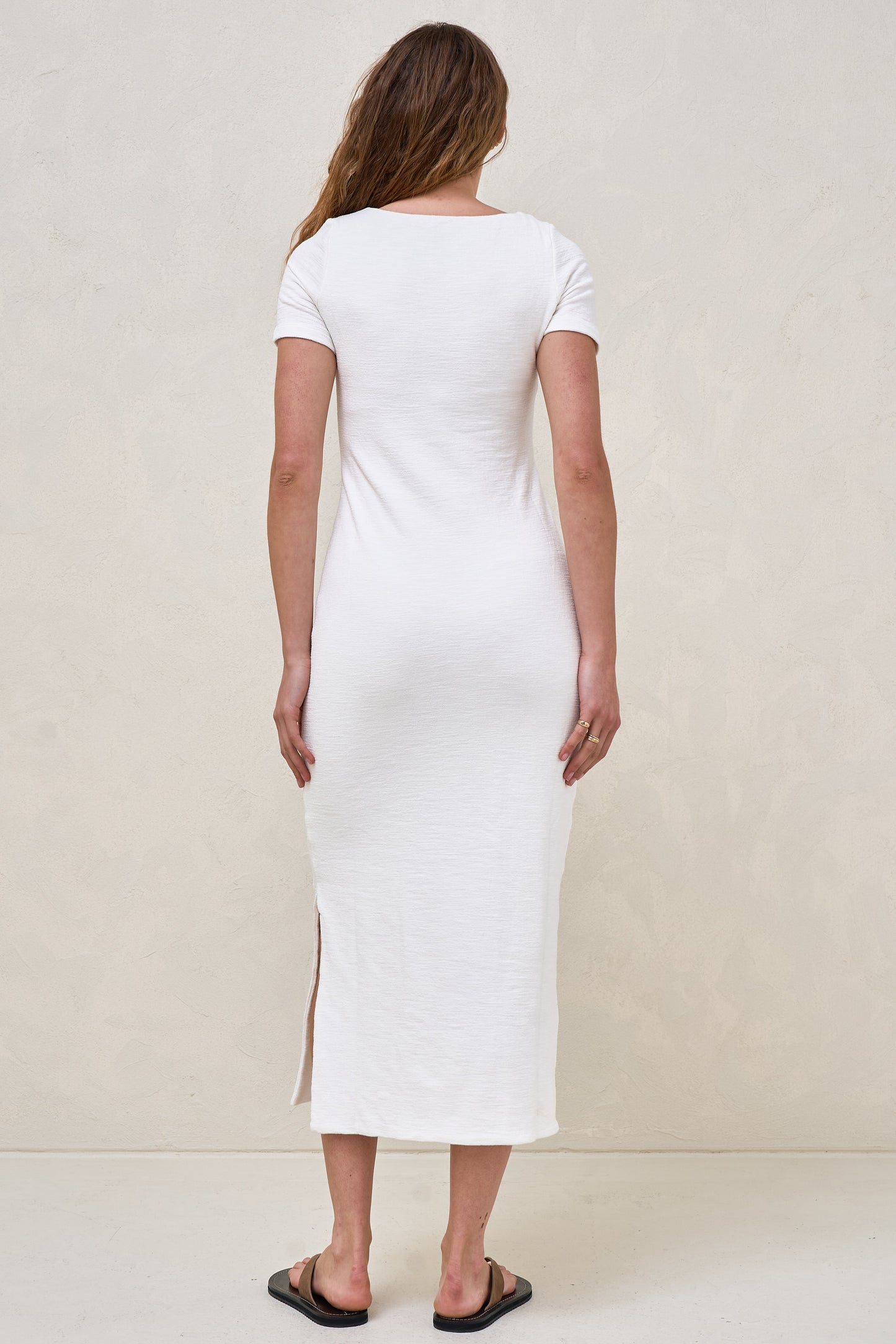 Epitome Short Sleeve Dress - Ivory