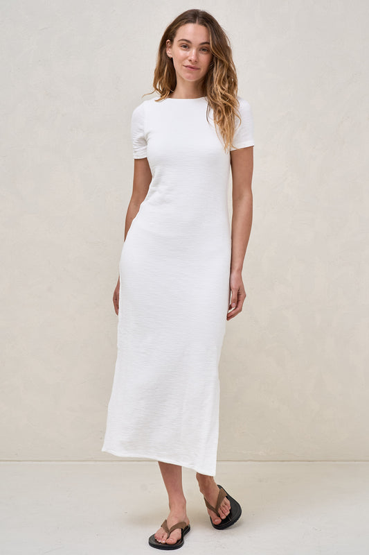 Epitome Short Sleeve Dress - Ivory