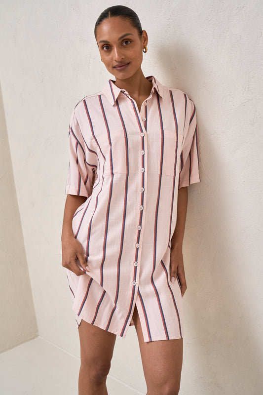 Rest Easy Linen Dress