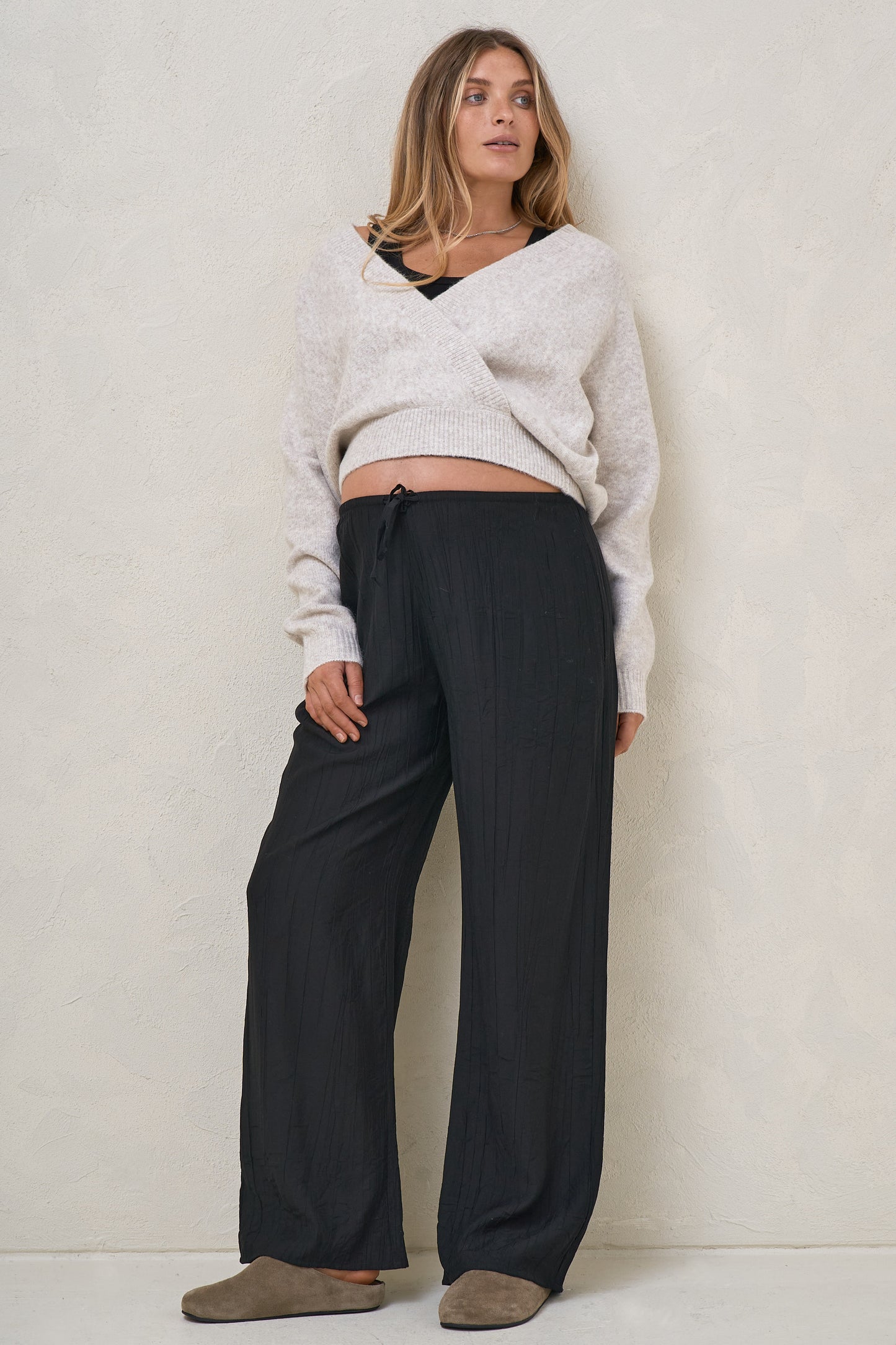 Hey Lover Cross Front Knit