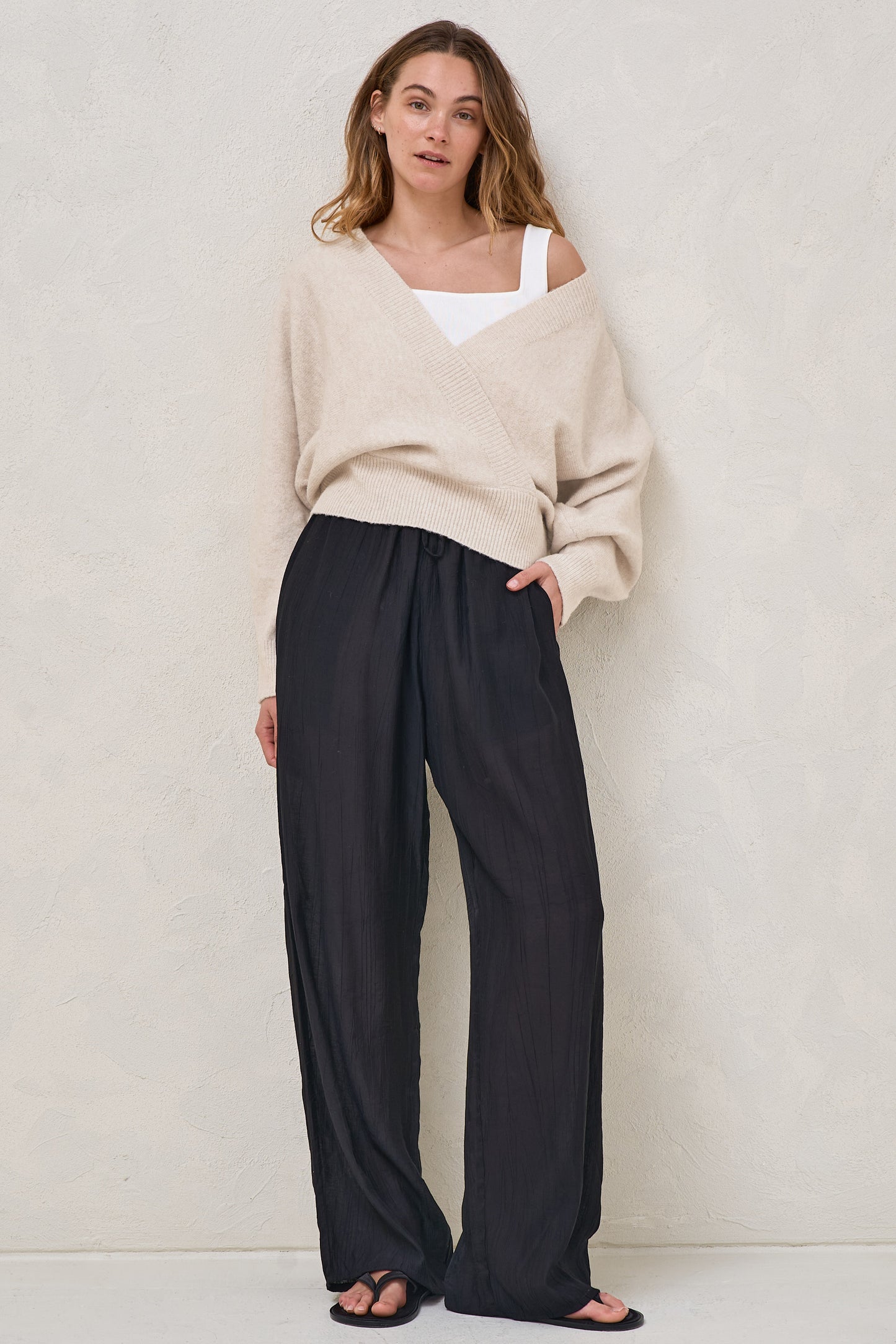 Hey Lover Cross Front Knit