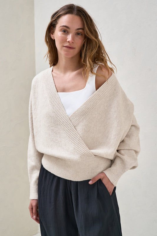 Hey Lover Cross Front Knit