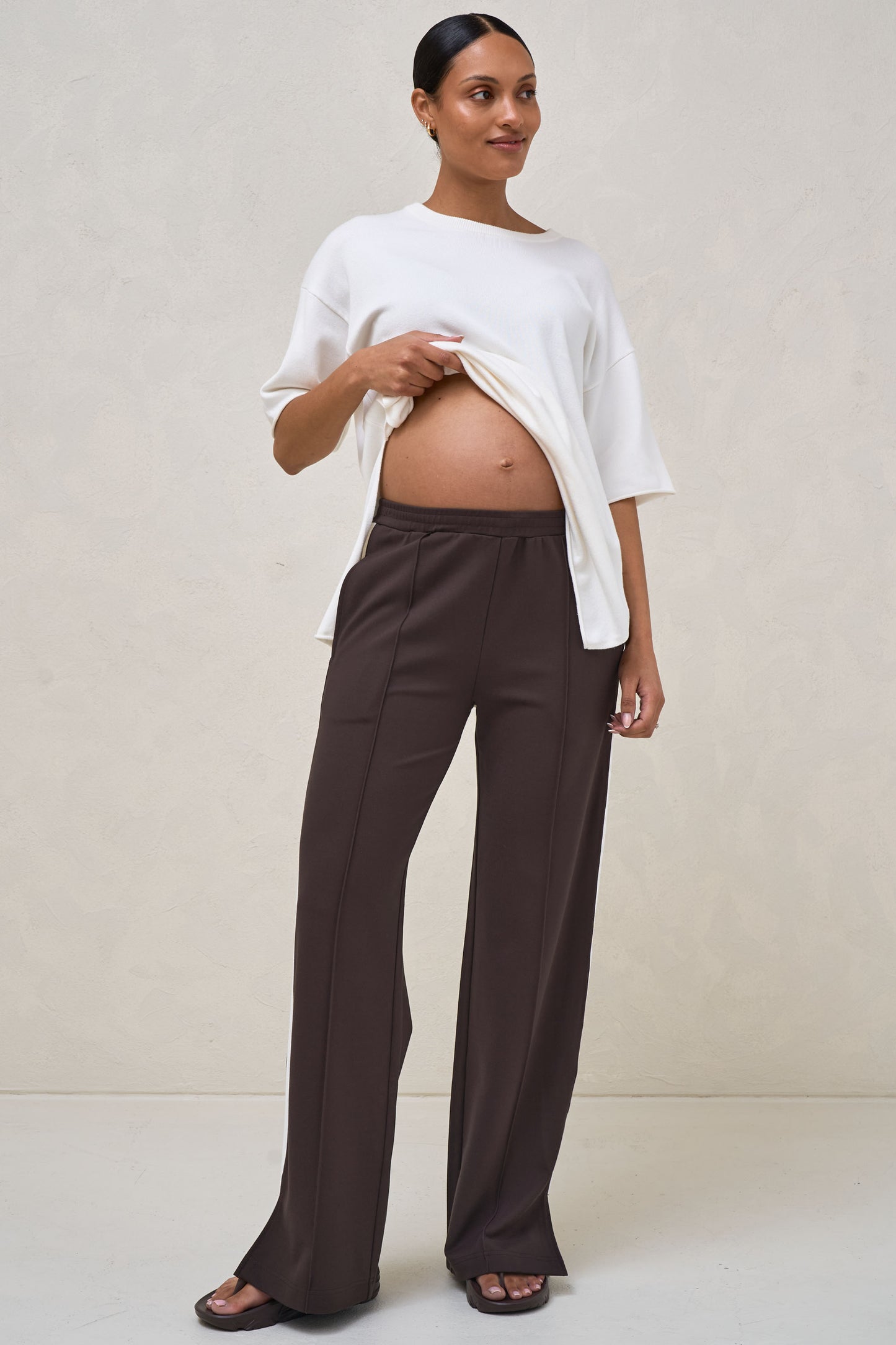 Maternity Split Hem Pant -5