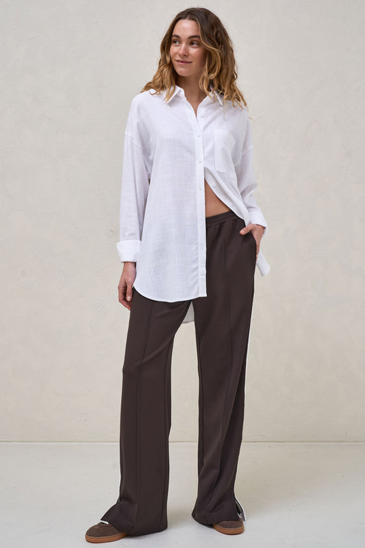 Maternity Split Hem Pant - 10