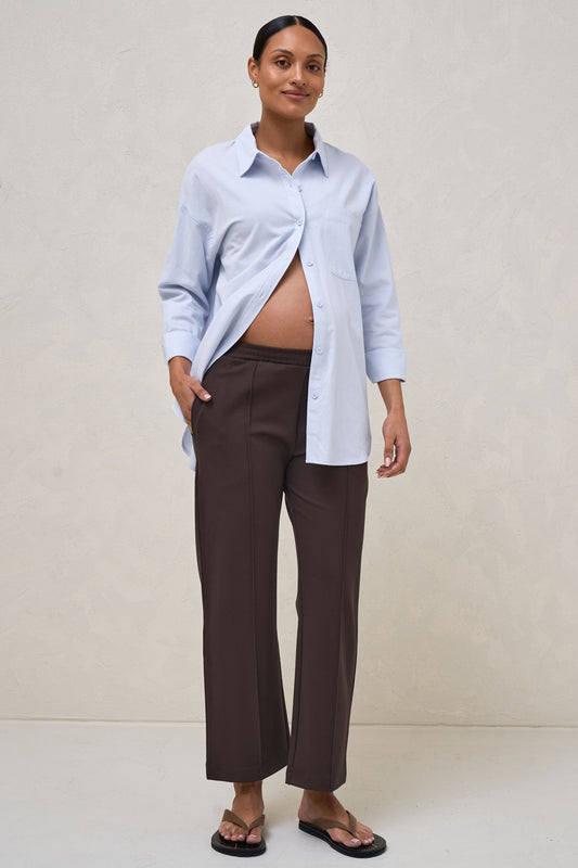 Cropped Maternity Pants -1
