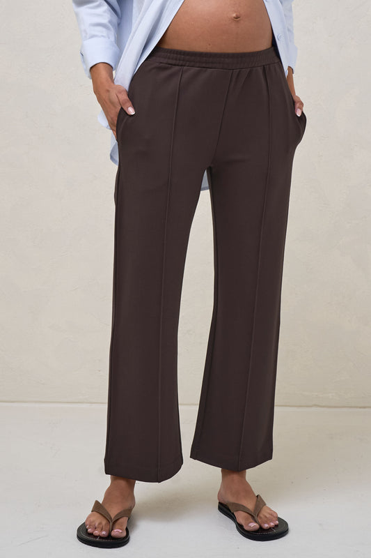 Cropped Maternity Pants -5