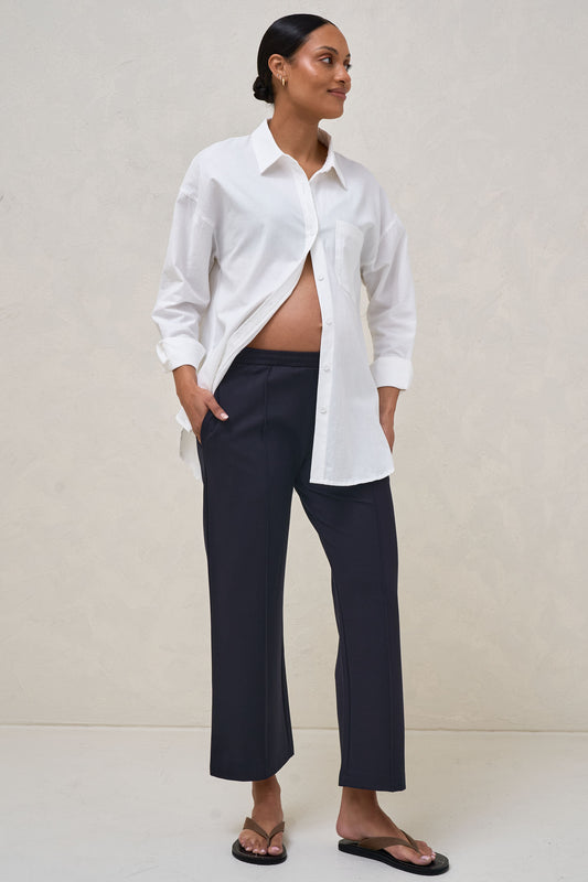 High Road Cropped Pant - Navy