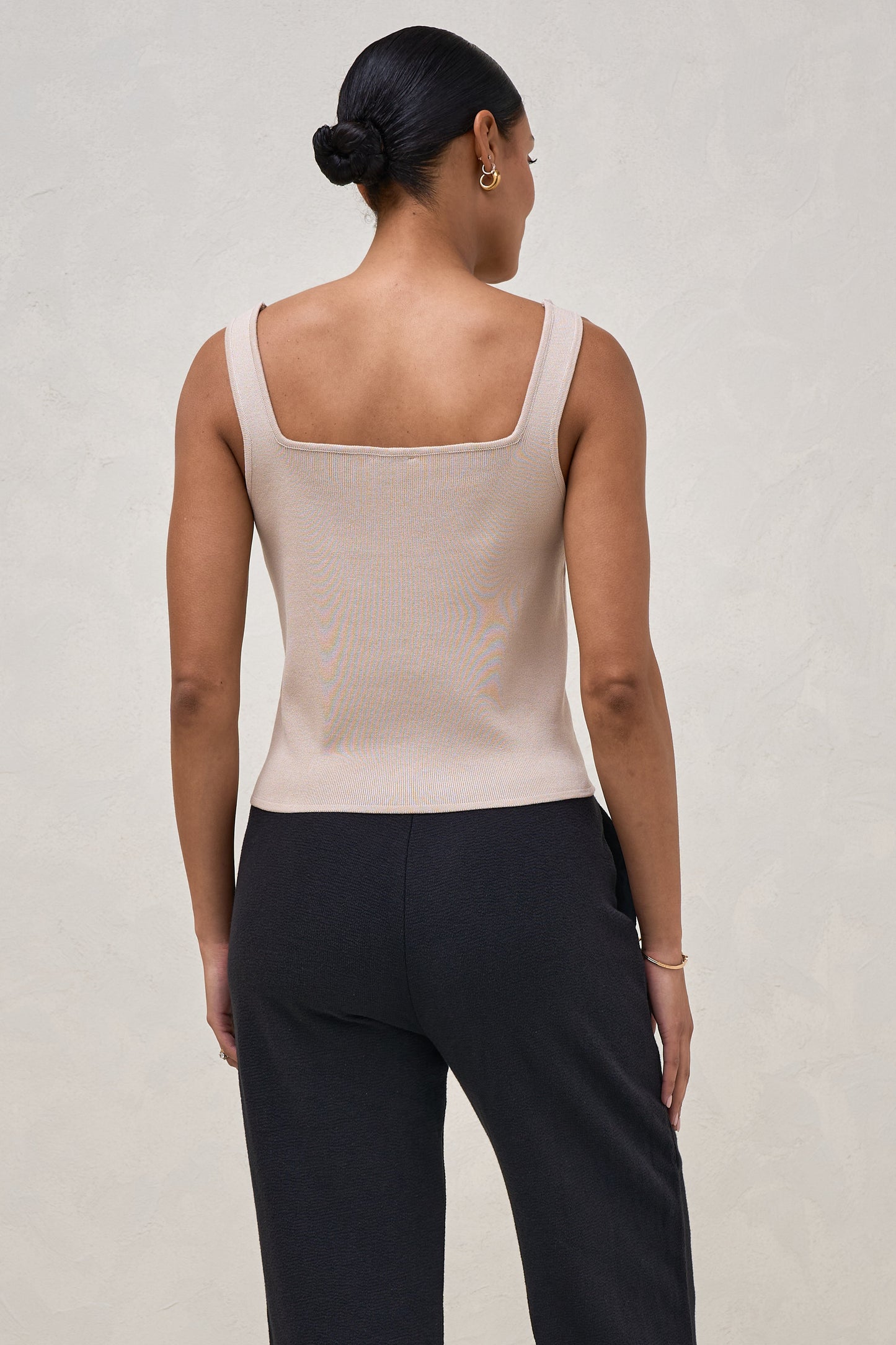 About That Base Knit Crop -Taupe