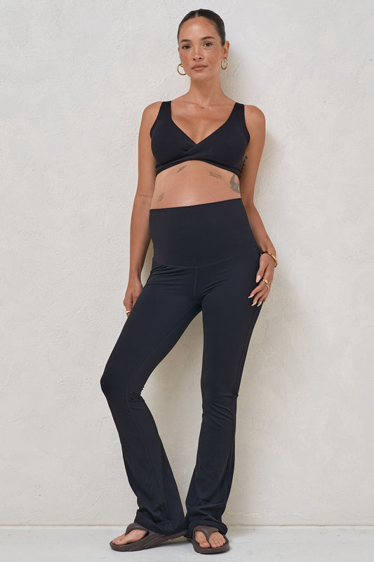 Bodybase Evolve Flare Legging- Blk