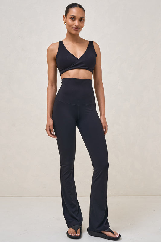 Bodybase Evolve Flare Legging- Blk