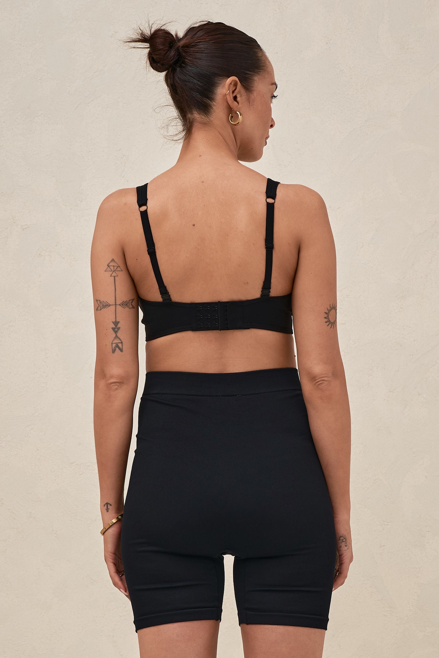 Bodybase Cross Paths Nursing Bra - Blk