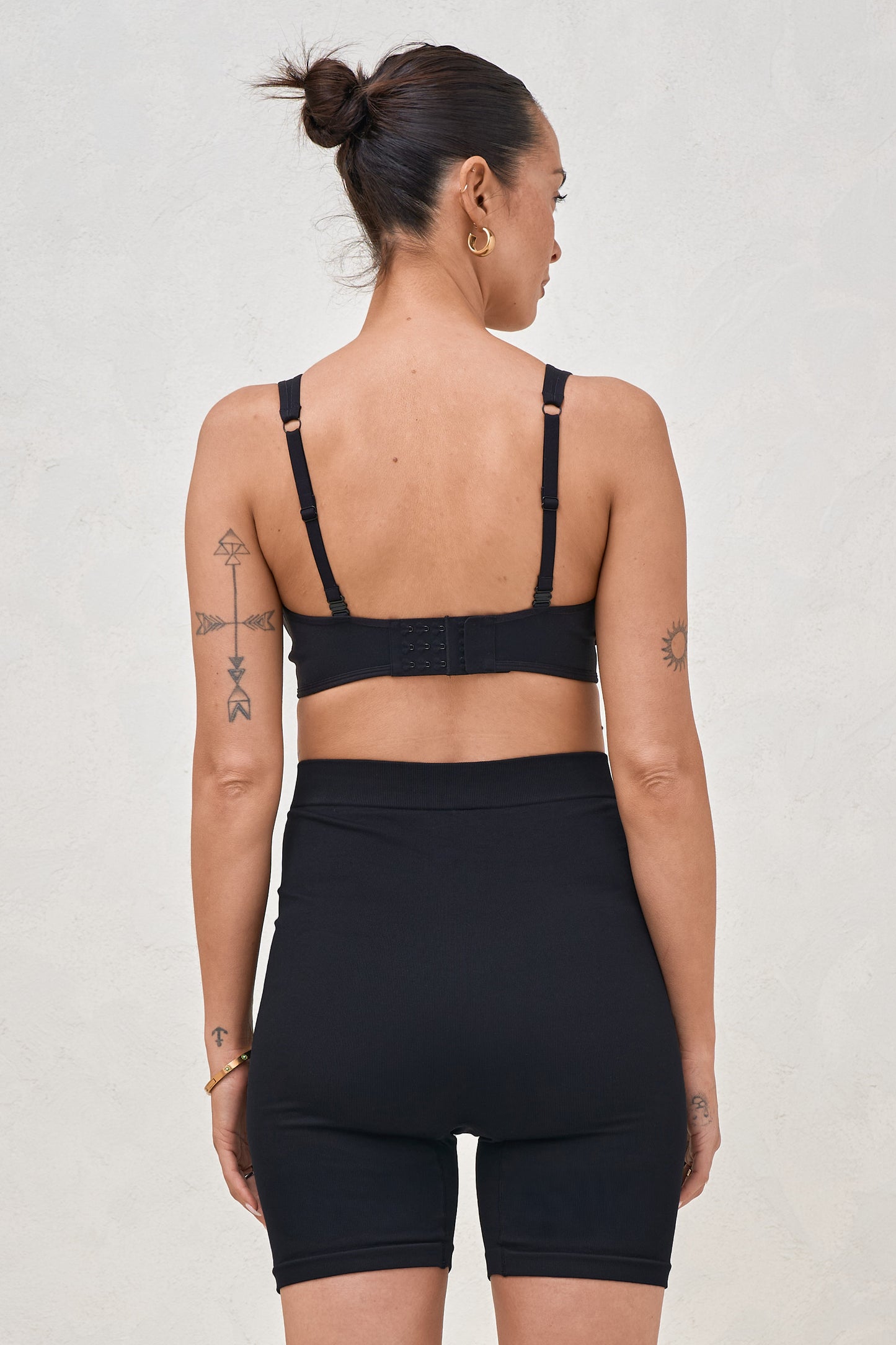 Bodybase Cross Paths Nursing Bra - Blk