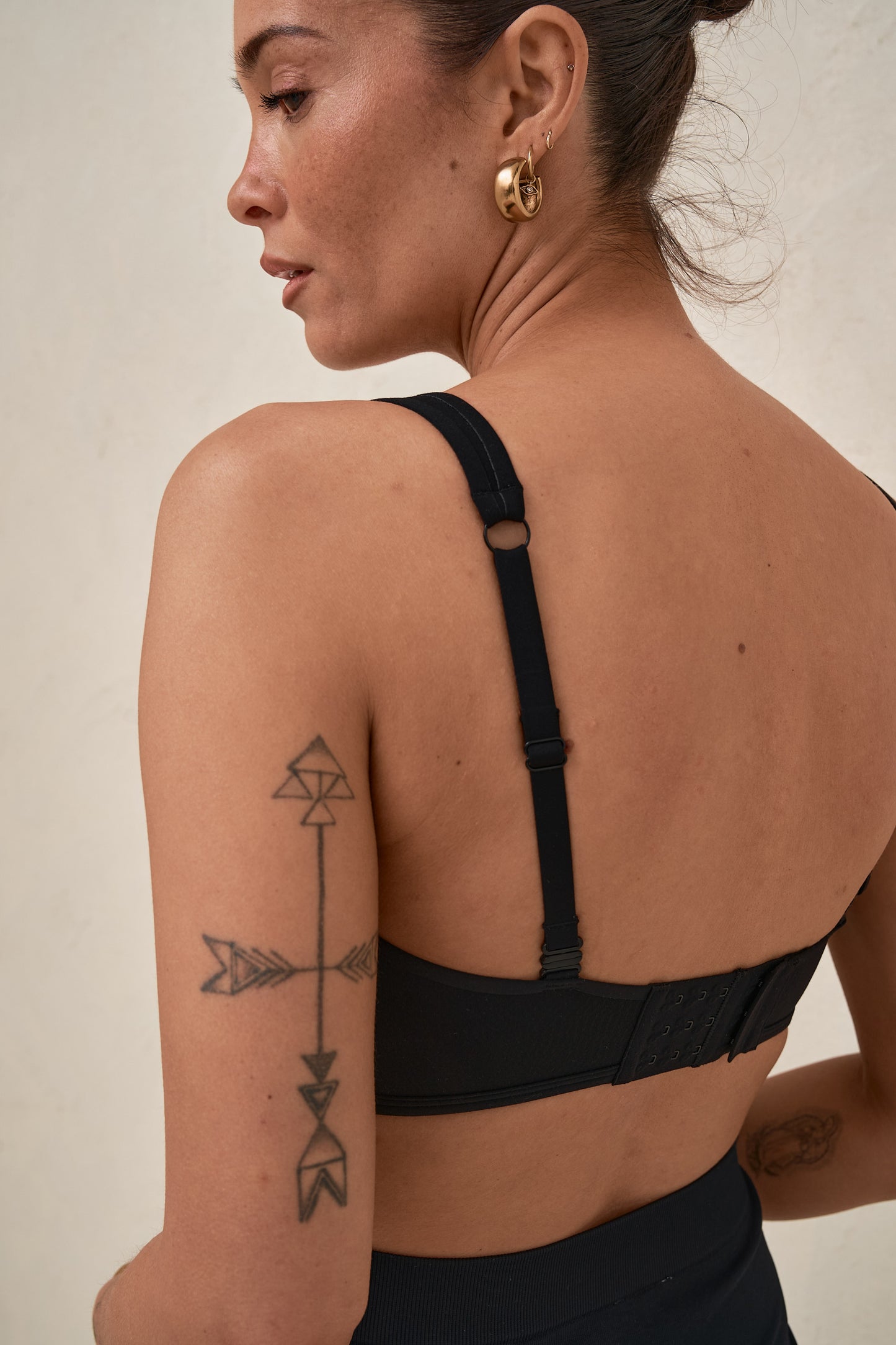 Bodybase Cross Paths Nursing Bra - Blk