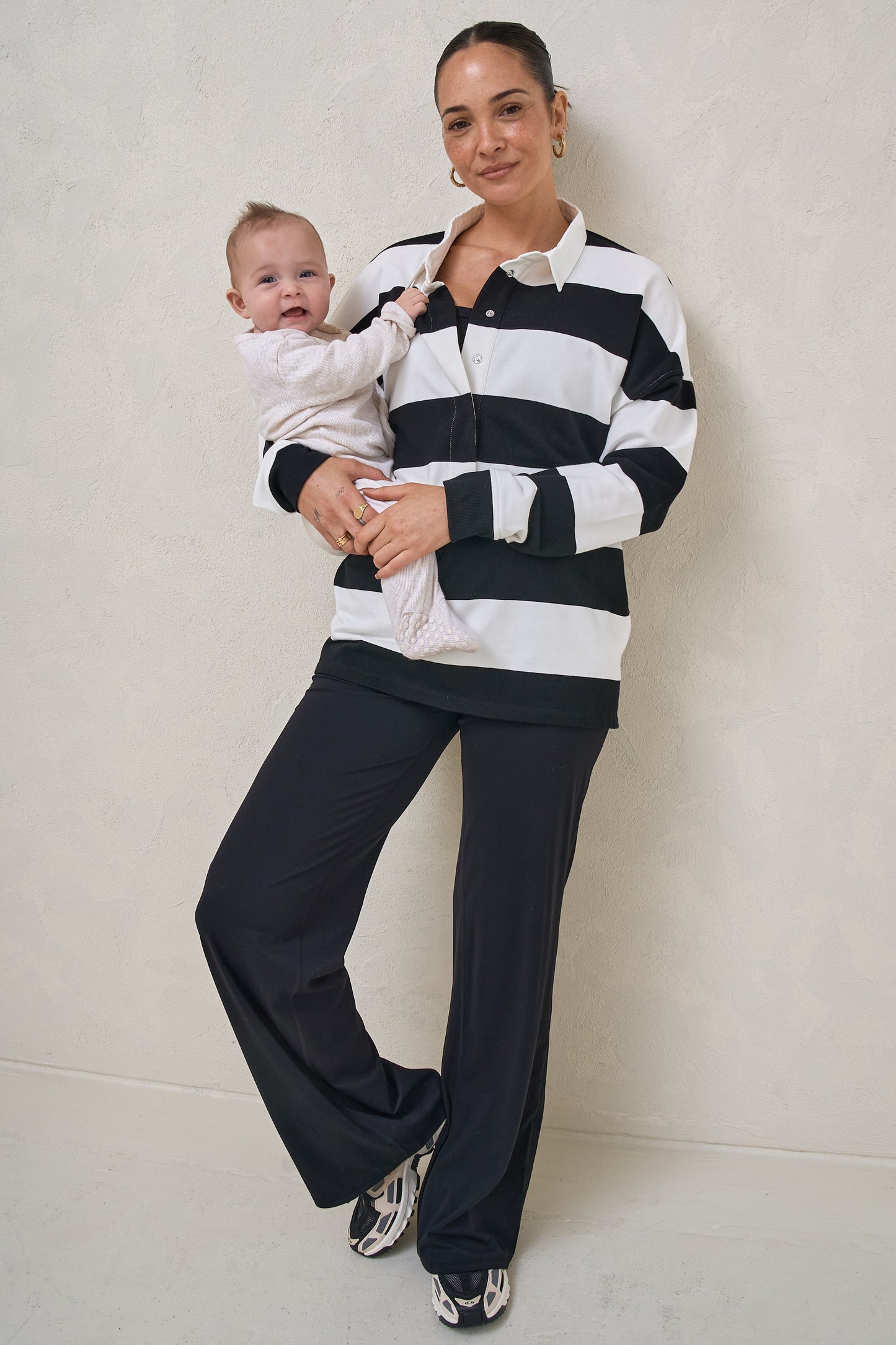 Bodybase Evolve Wide Leg Pant - Black