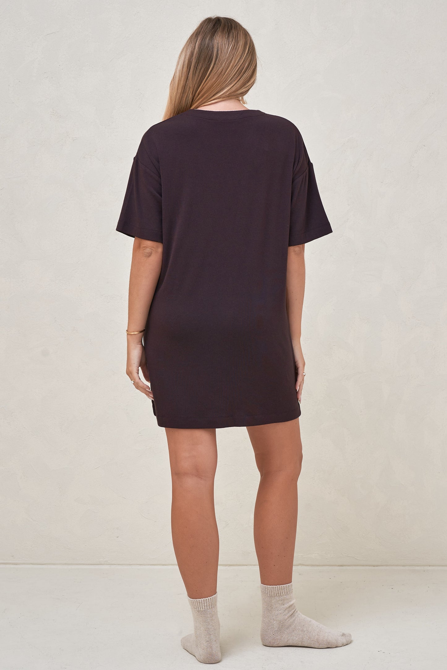 Dreamstate Sleep Dress - Aubergine/Pink