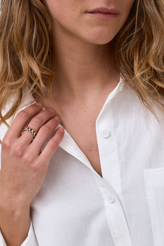 Perpetual Cotton Shirt - Ivory