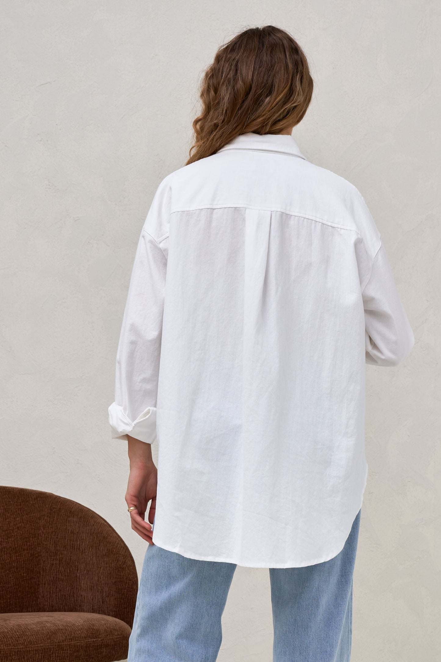 Perpetual Cotton Shirt - Ivory