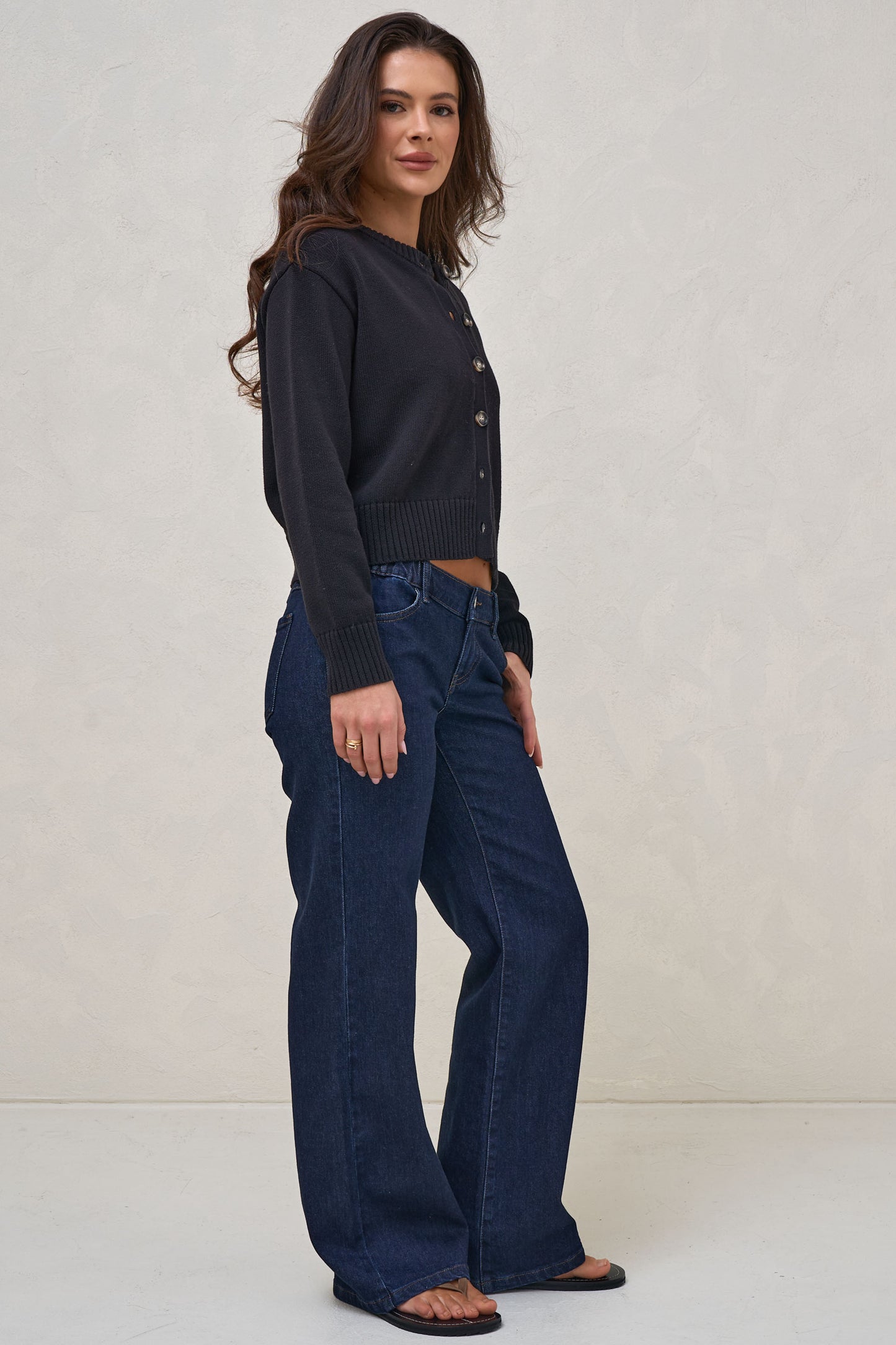 Live Light Cardigan - Black