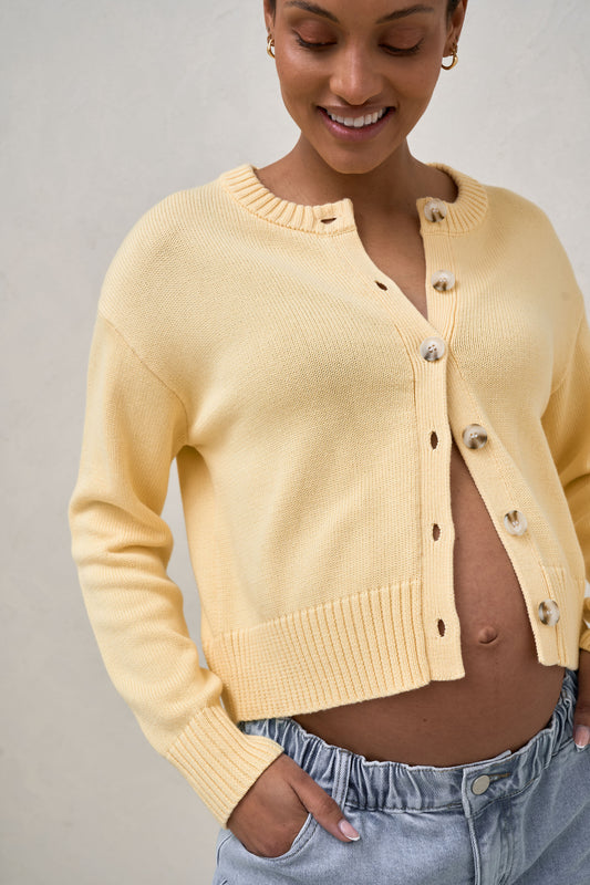 Test Cardigan - Yellow