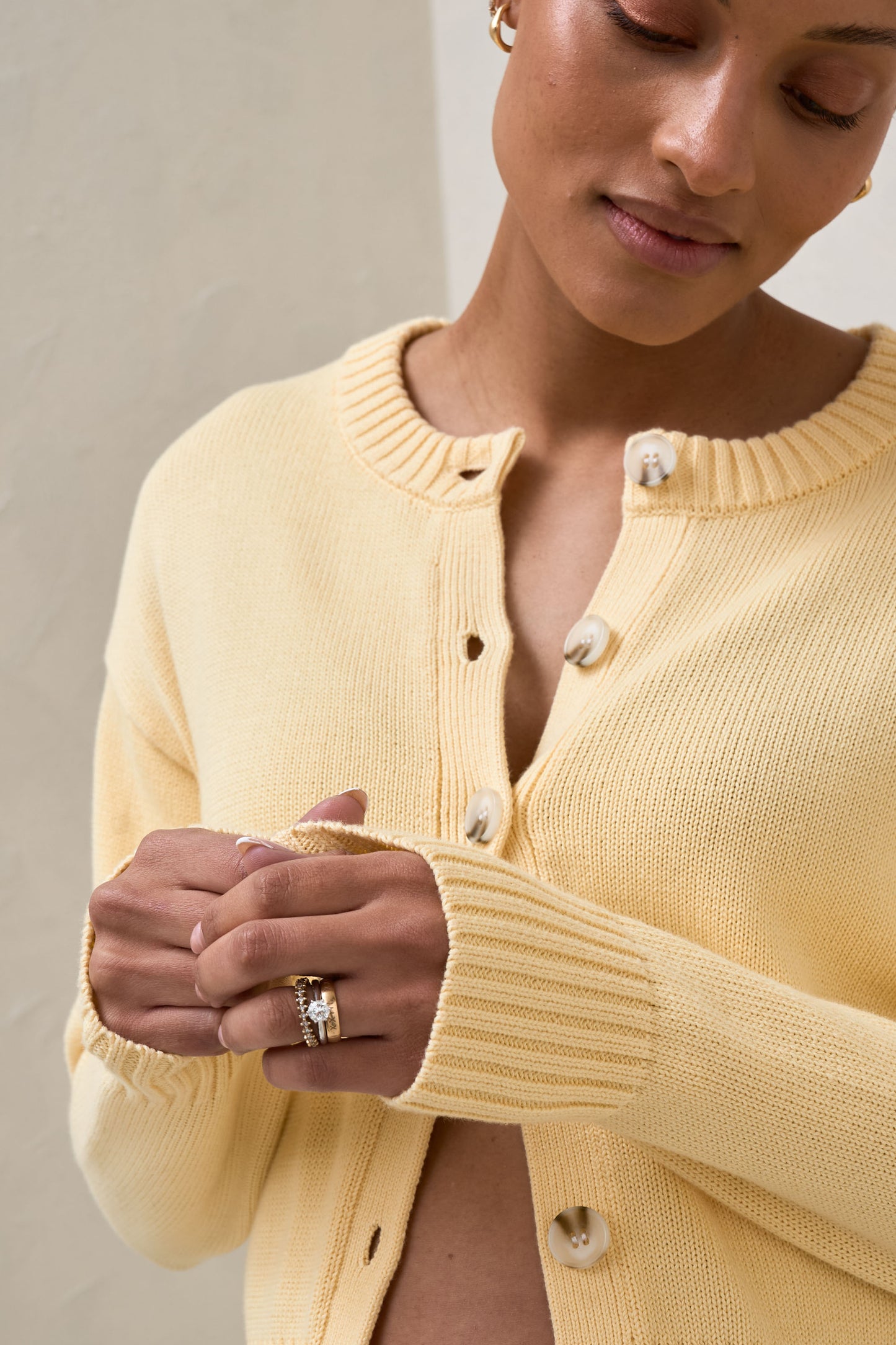 Maternity Cardigan Lemon 5