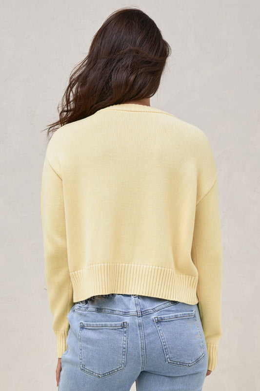 Test Cardigan - Yellow