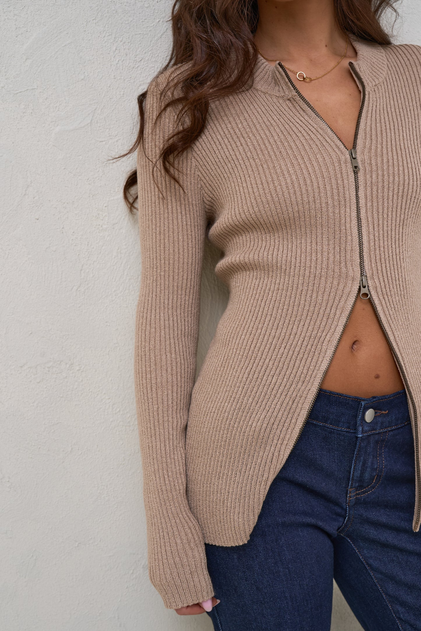 This Way And That Nursing Top - Latte