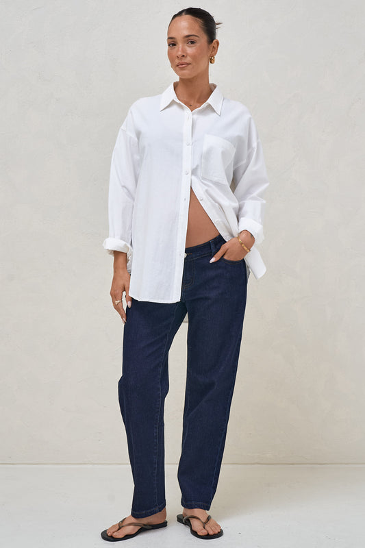 Small Talk Mum Jean - Indigo