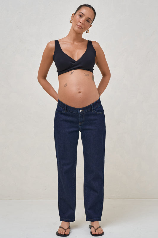 Small Talk Mum Jean - Indigo