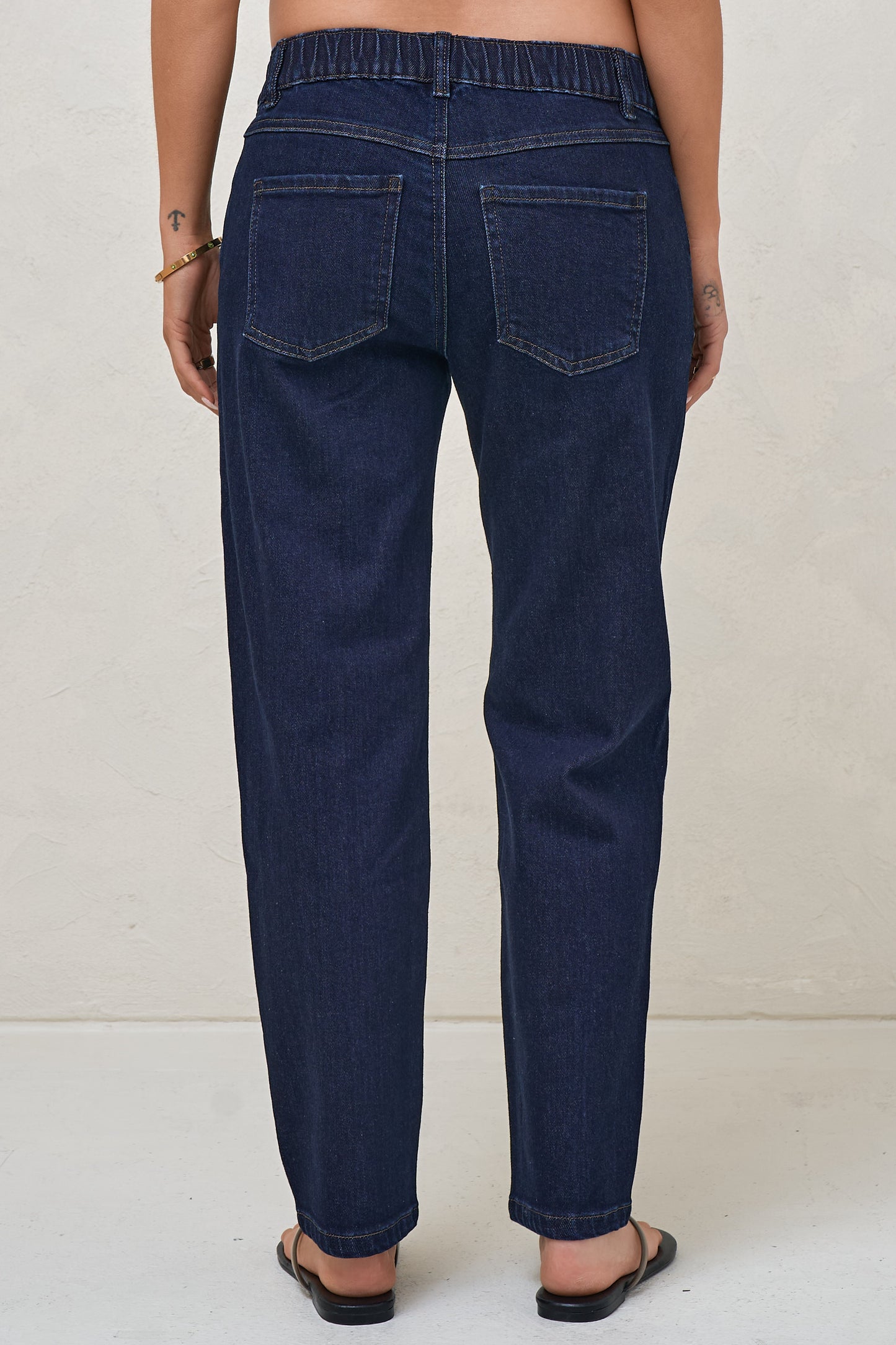 Small Talk Mum Jean - Indigo