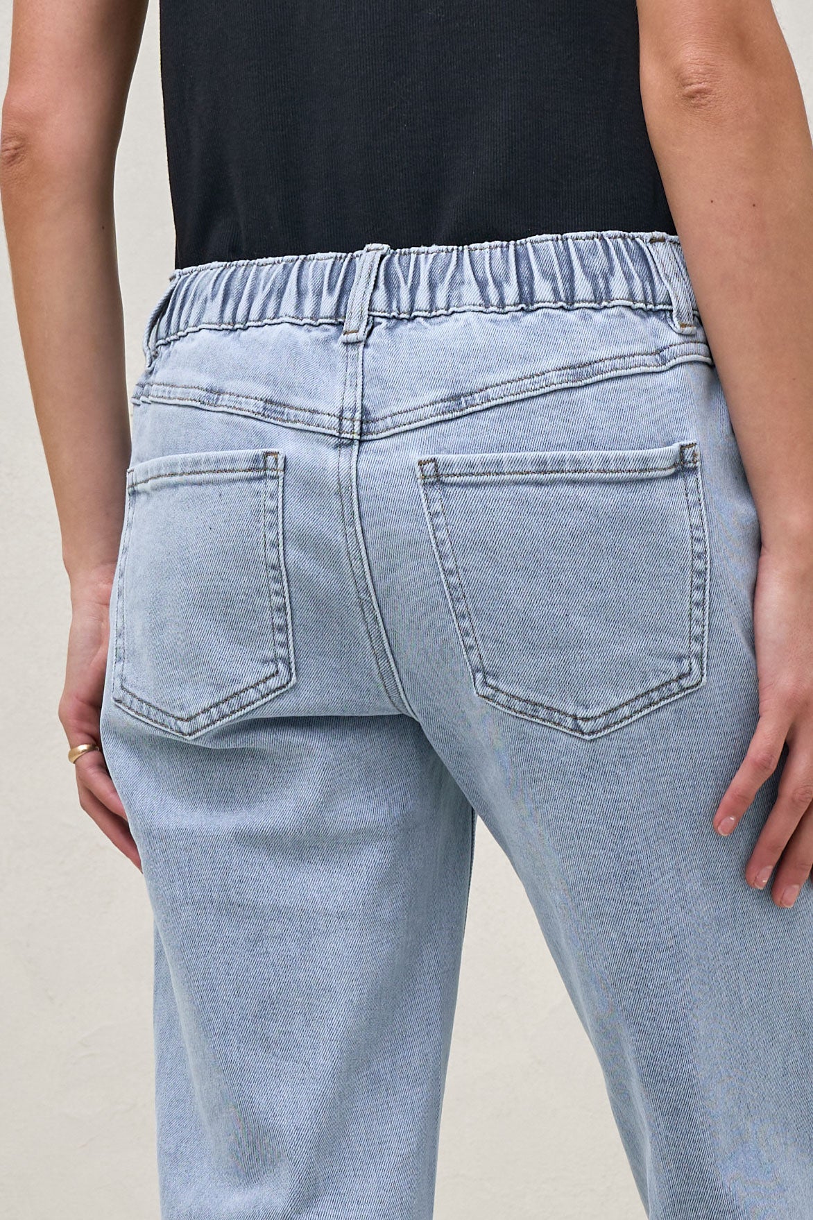 Small Talk Mum Jean - Pacific Blue