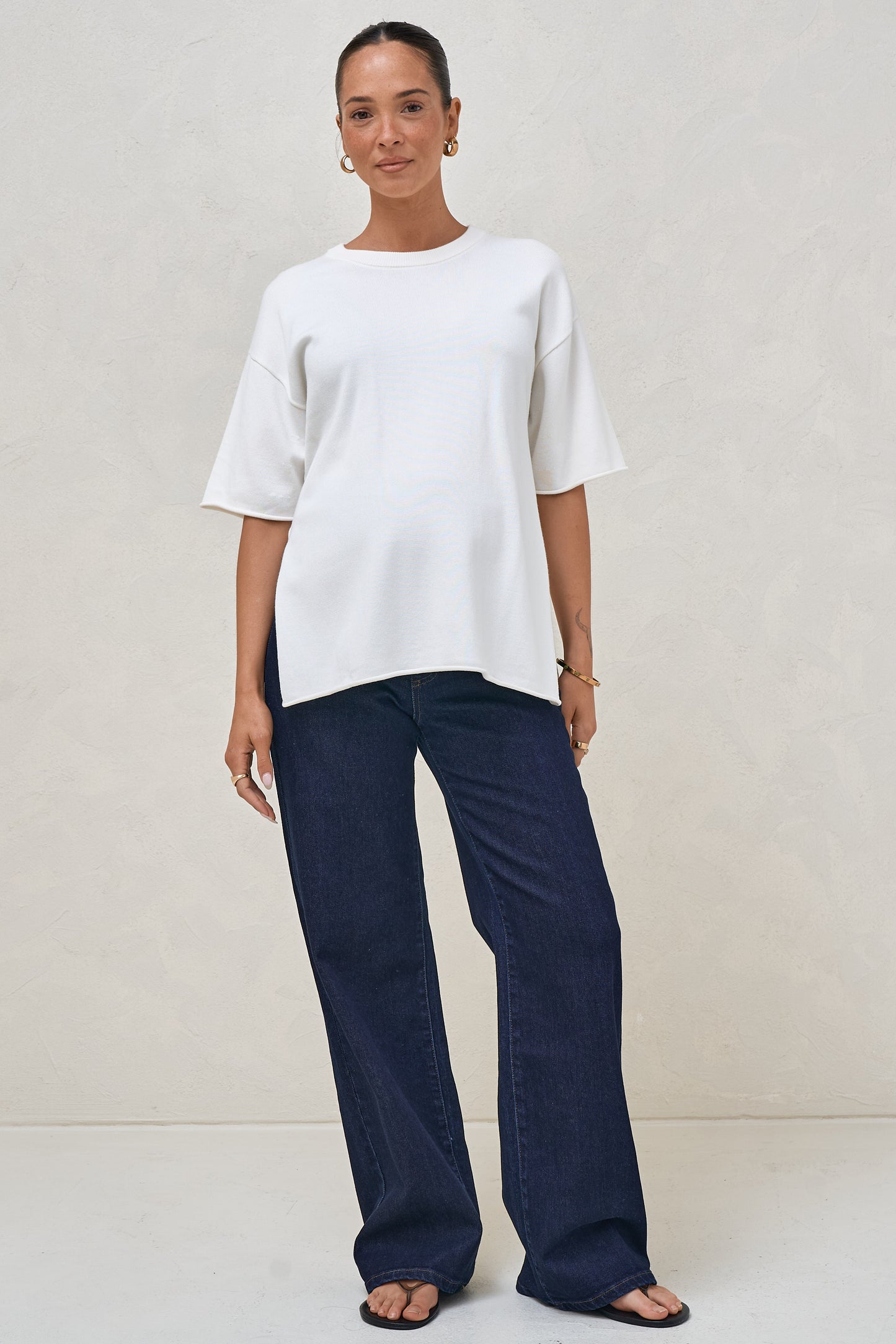 All Hours Wide Leg Jean - Indigo