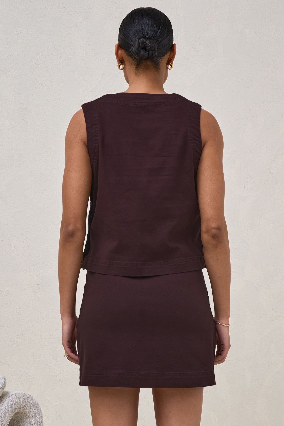 Short Story Nursing Crop - Deep Plum