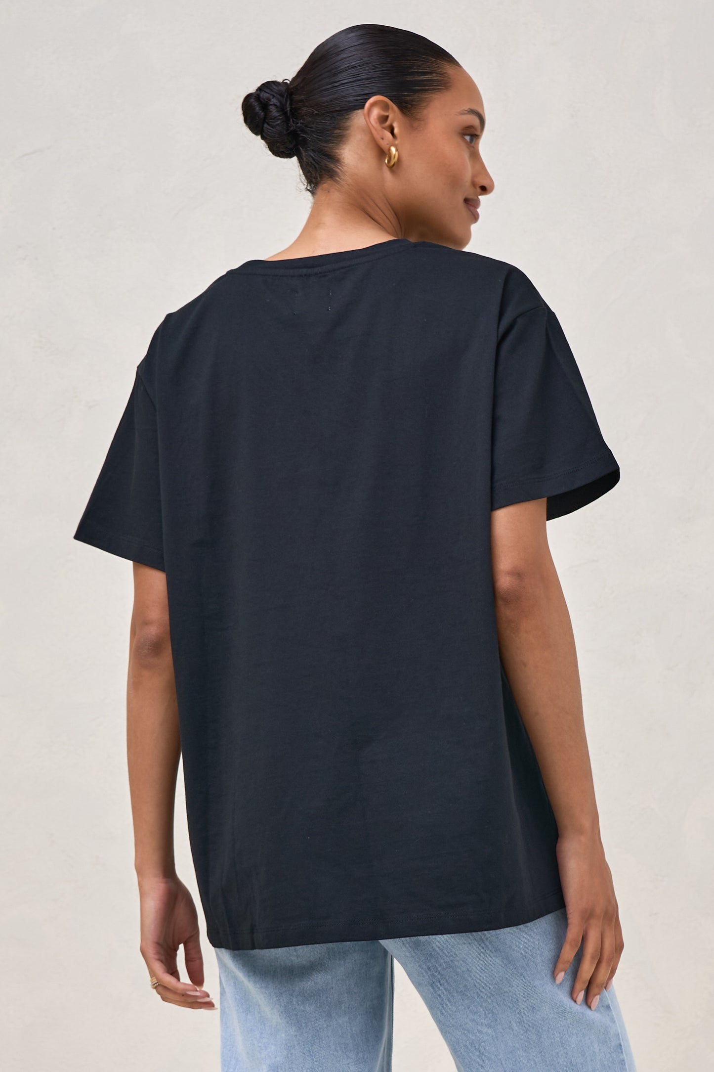Basic Instincts Boxy Tee - Black