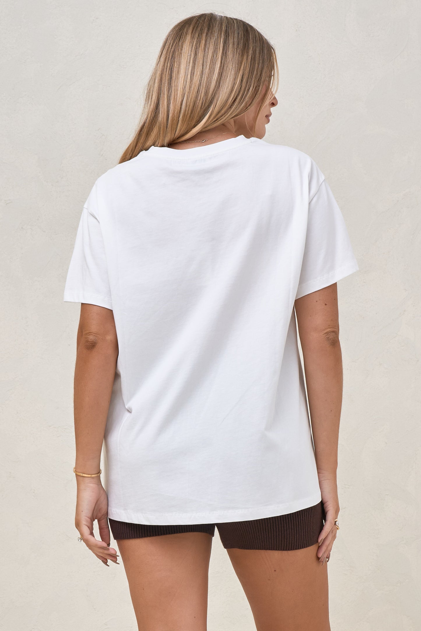 Basic Instincts Boxy Tee - White