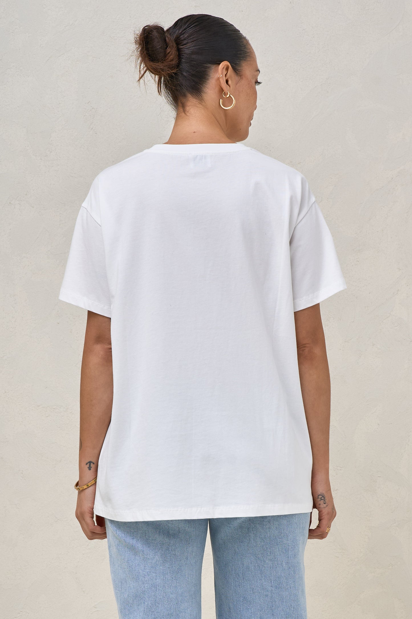 Basic Instincts Boxy Tee - White