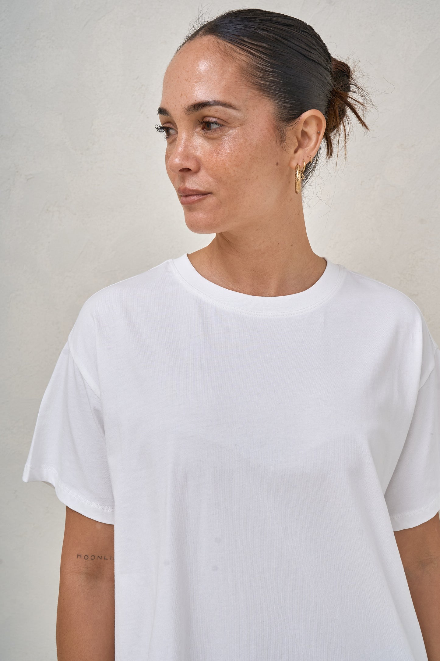 Basic Instincts Boxy Tee - White
