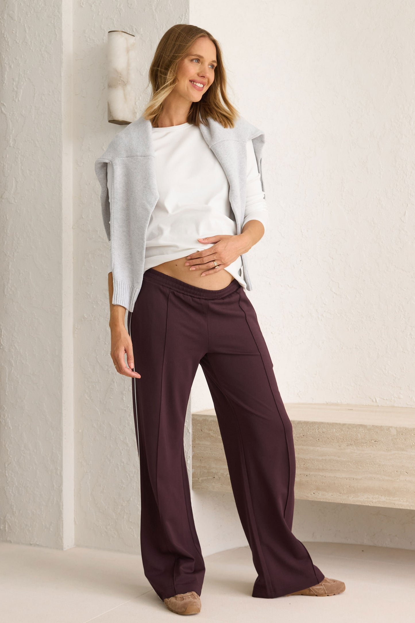 Baseline Trackpant - Burgundy*