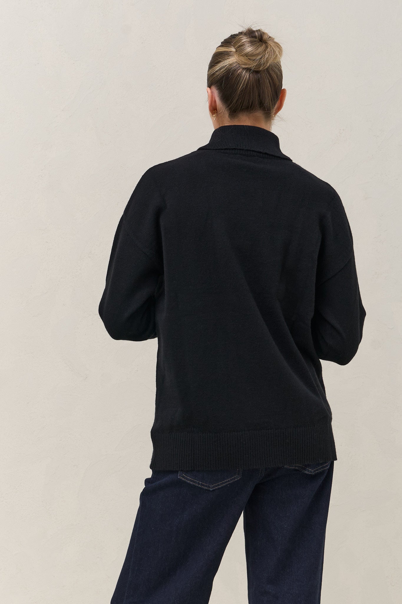 Ritual Roll Neck Jumper-Black*