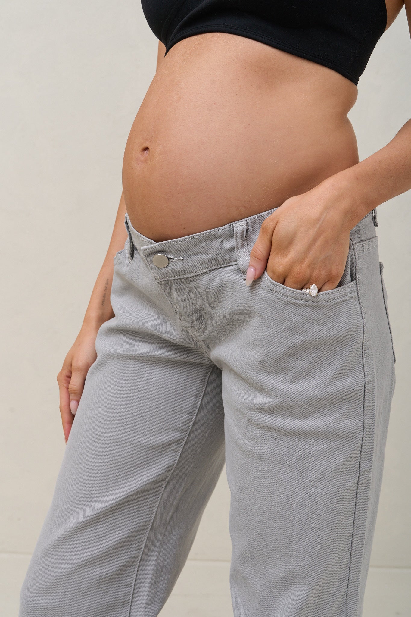 At The Ready Relaxed Jean - Light Grey