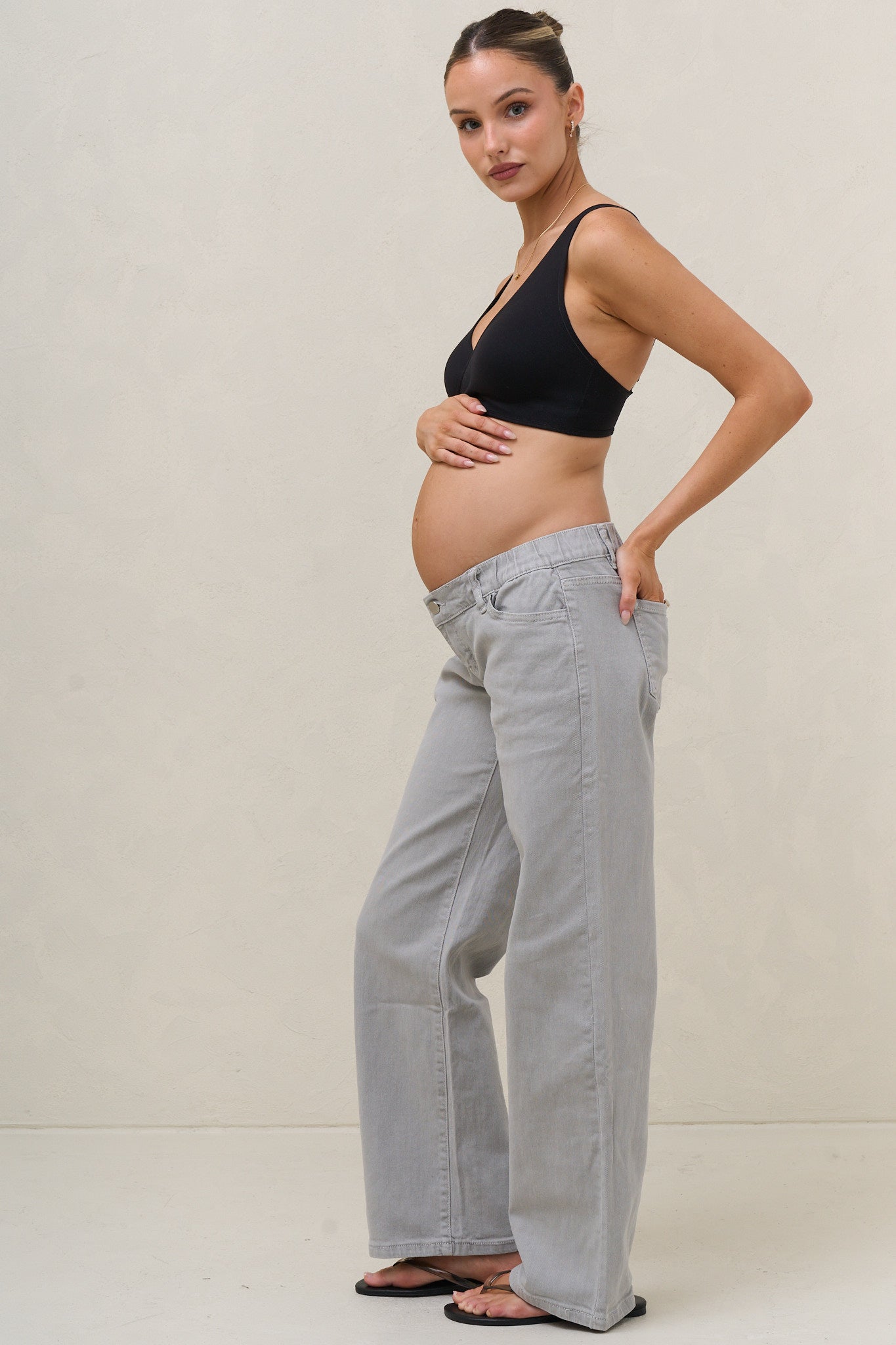 At The Ready Relaxed Jean - Light Grey