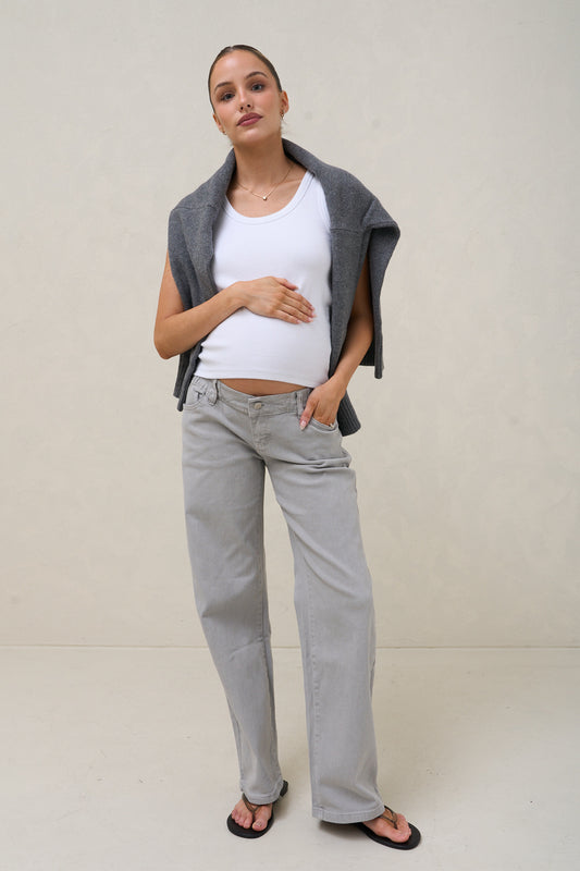 At The Ready Relaxed Jean - Light Grey