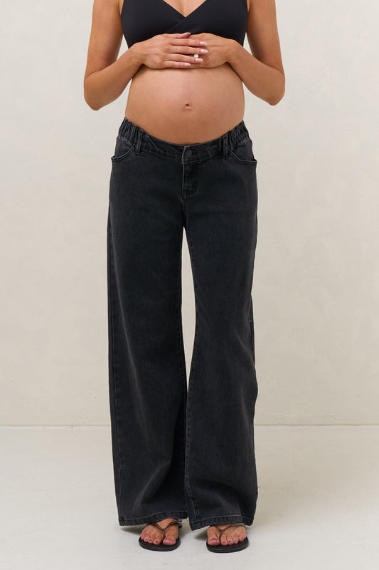 At The Ready Relaxed Jean - Washed Black