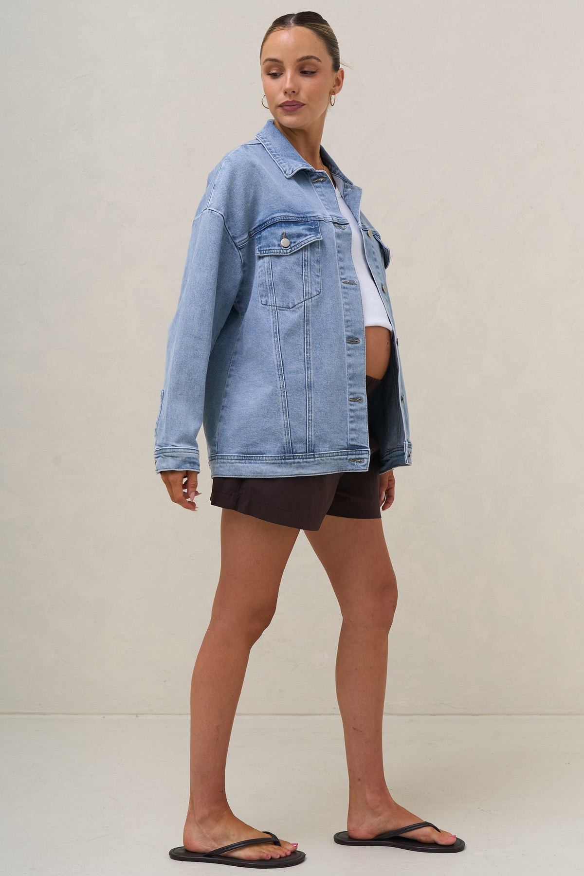 Dawn To Dusk Denim Jacket - Tidal Blue