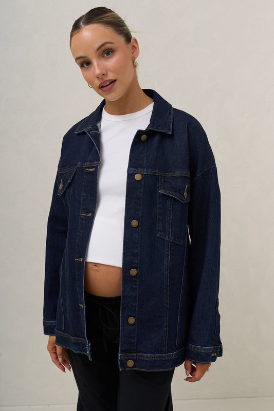 Dawn To Dusk Denim Jacket - Washed Indigo