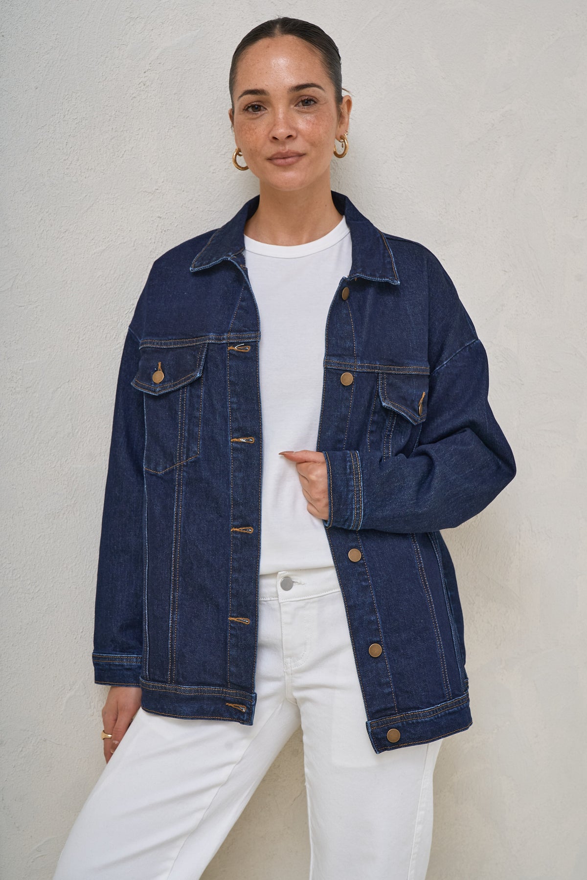 Dawn To Dusk Denim Jacket - Washed Indigo