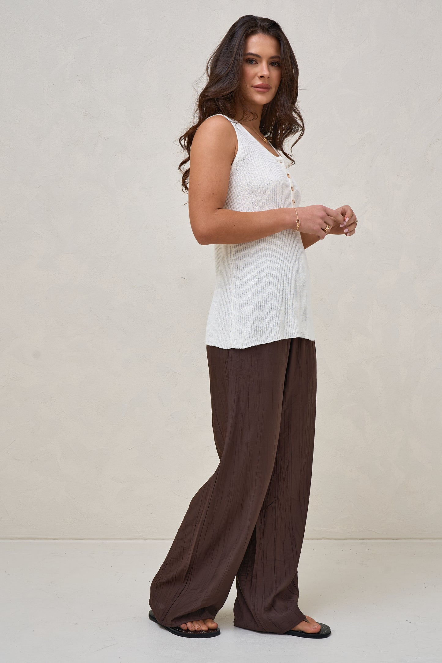 Unwind Nursing Tank - Ivory