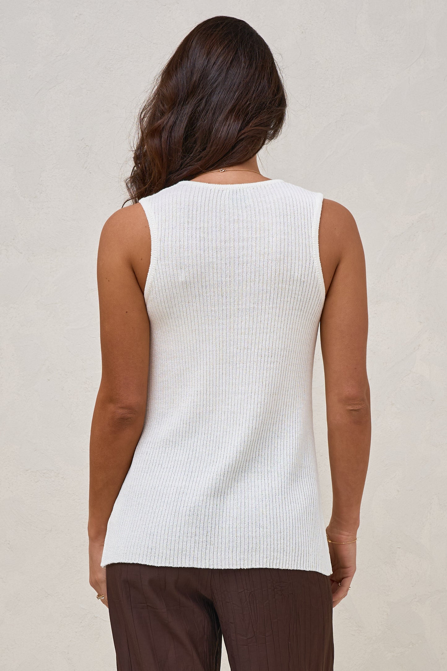 Unwind Nursing Tank - Ivory