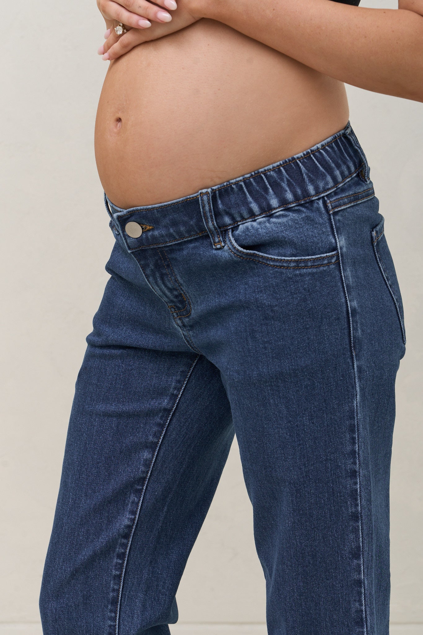 Same Page Straight Leg Jean - Washed Indigo