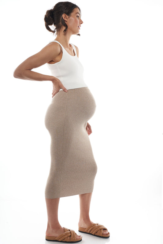 White Maternity Crop -2