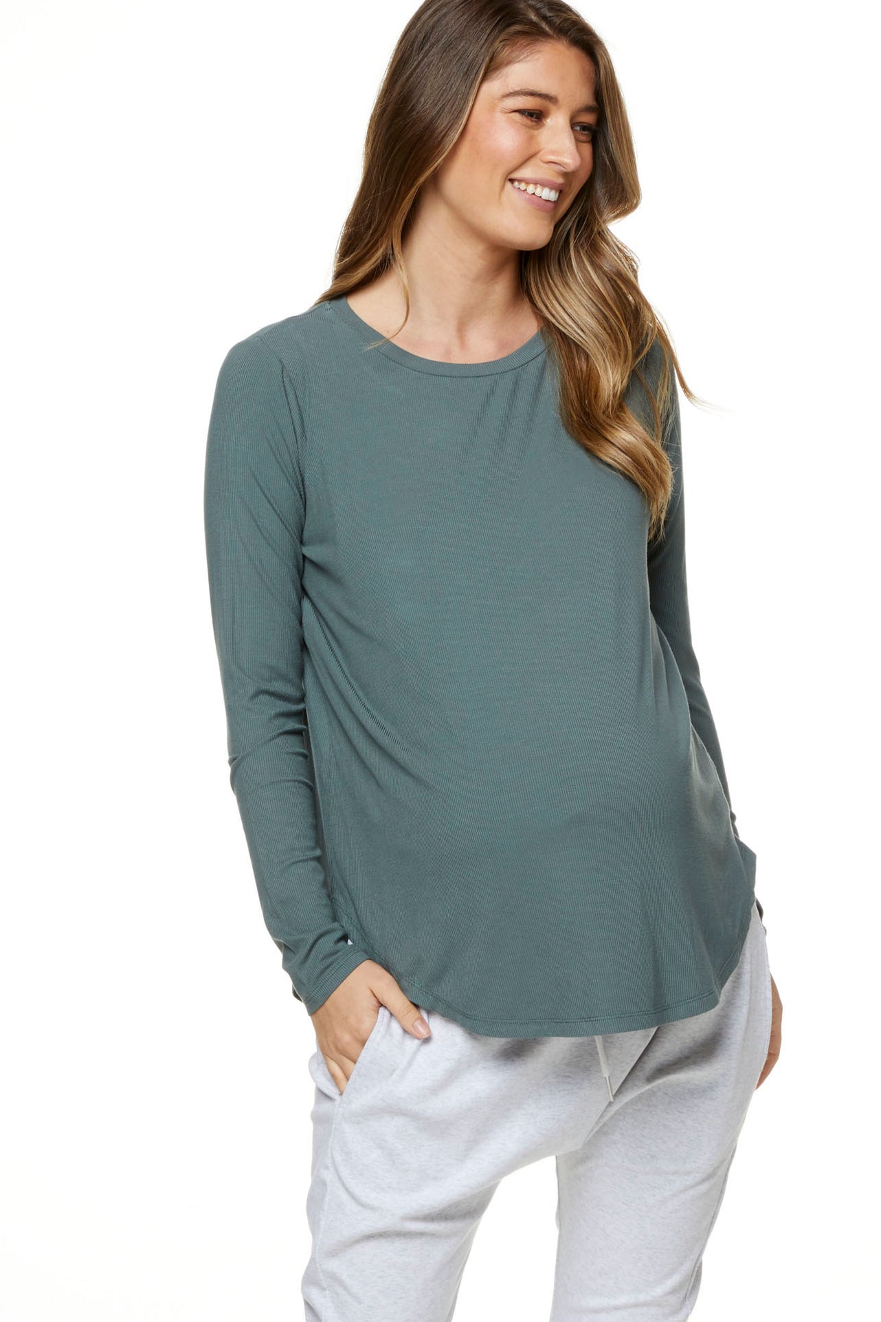 Maternity and Nursing Top Pine - 1